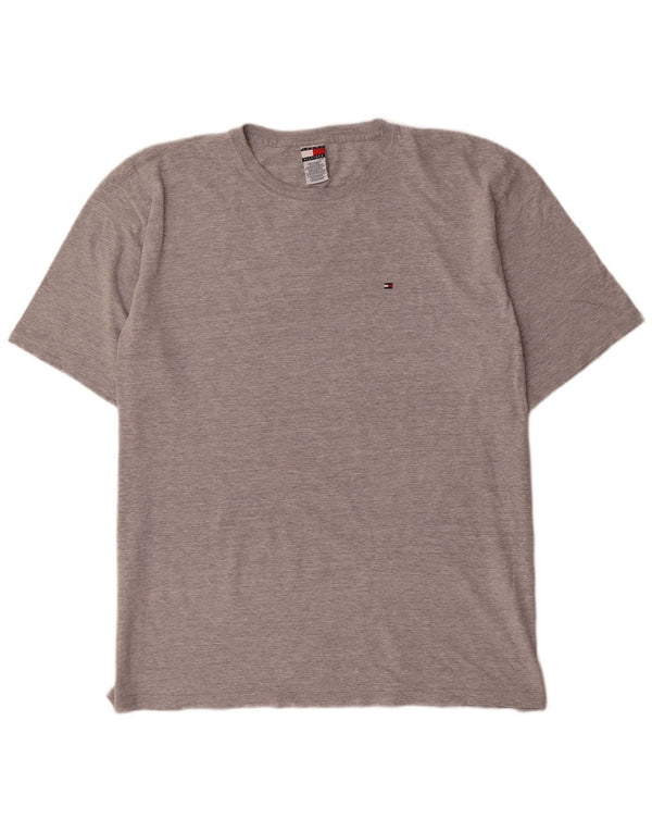 Tricou pentru bărbați Tommy Hilfiger Top XL bumbac gri