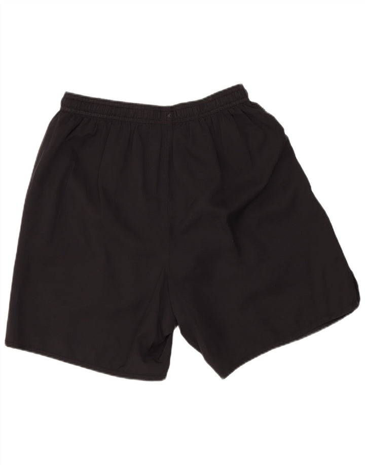 Pantaloni scurți sport Umbro Graphic Regular pentru bărbați, poliester negru mic