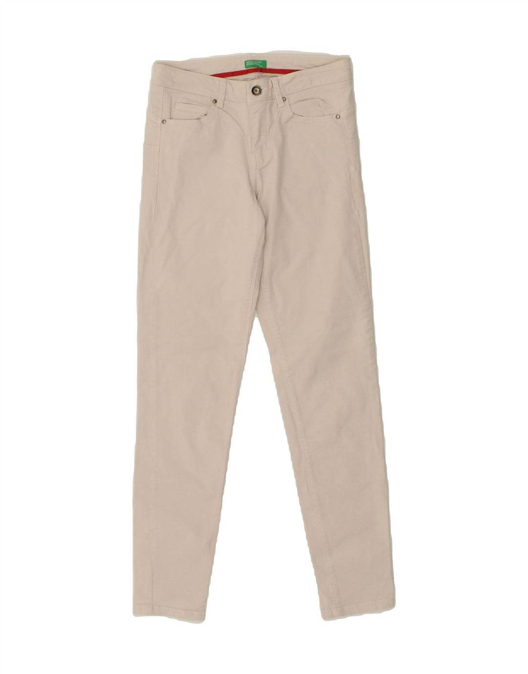 BENETTON Womens Skinny Jeans W26 L28 Grey Vintage Benetton and Second-Hand Benetton from Messina Hembry 