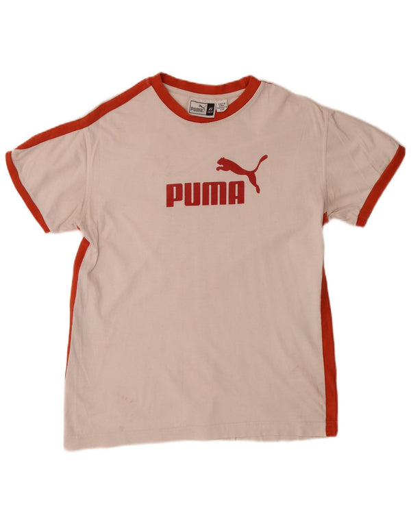 Tricou grafic PUMA pentru bărbați Top XS White Colorblock
