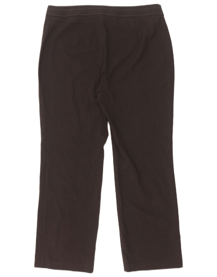 Marks & Spencer Pantaloni casual drepti pentru femei W34 L29 poliester gri