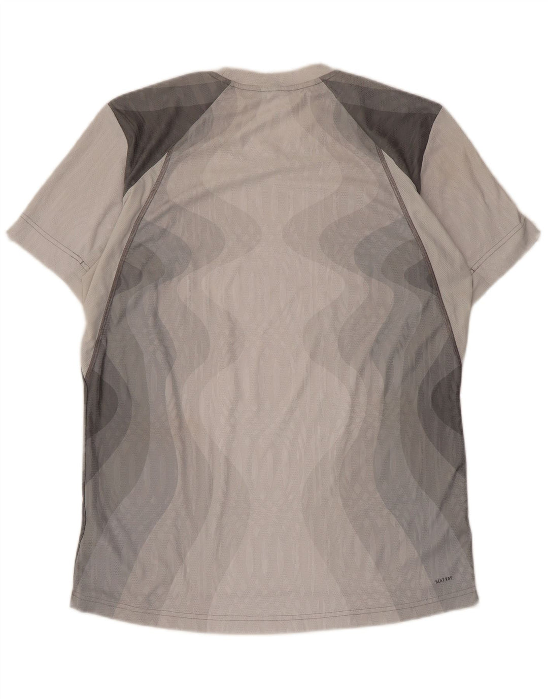 Tricou pentru bărbați Adidas Top mare, gri Tie Dye Poliester