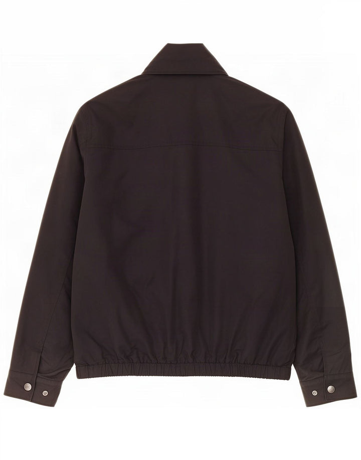Crew Clothing Jachetă bomber pentru bărbați UK 38, bumbac mediu negru