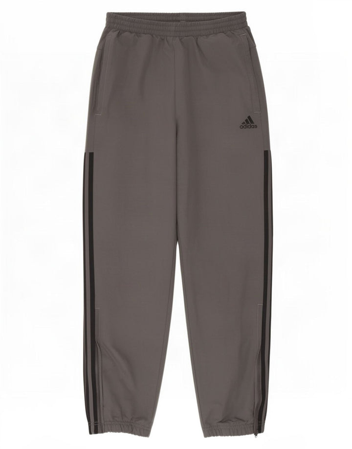 Pantaloni de trening pentru bărbați Adidas Pantaloni de jogging Gri mediu Poliester