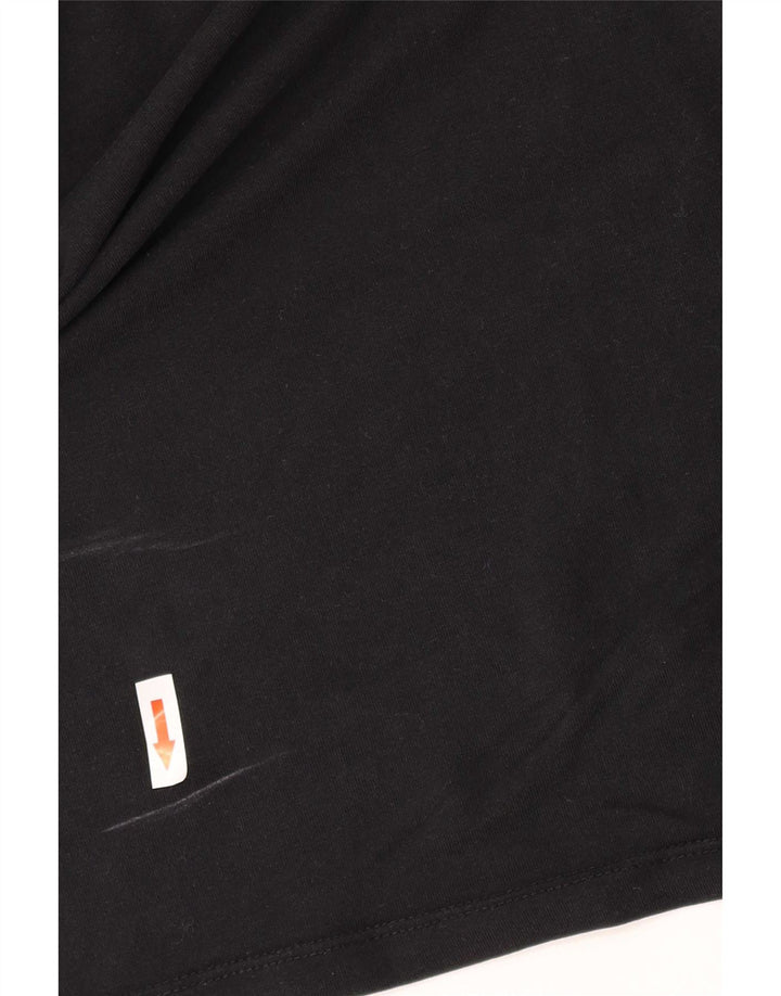 Tricou Jack & Jones pentru bărbați Top mare din bumbac negru