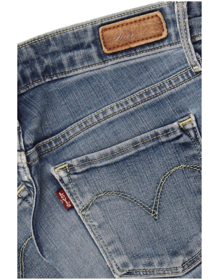 Blugi skinny pentru femei Levi's W28 L28 Albastru