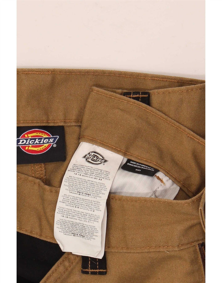 Pantaloni scurți cargo Dickies pentru bărbați W31 Medium Bej Poliester color bloc