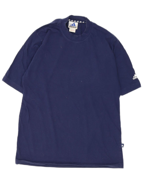 Tricou pentru bărbați Adidas Top UK 36/38 Small Bleumarin Bumbac