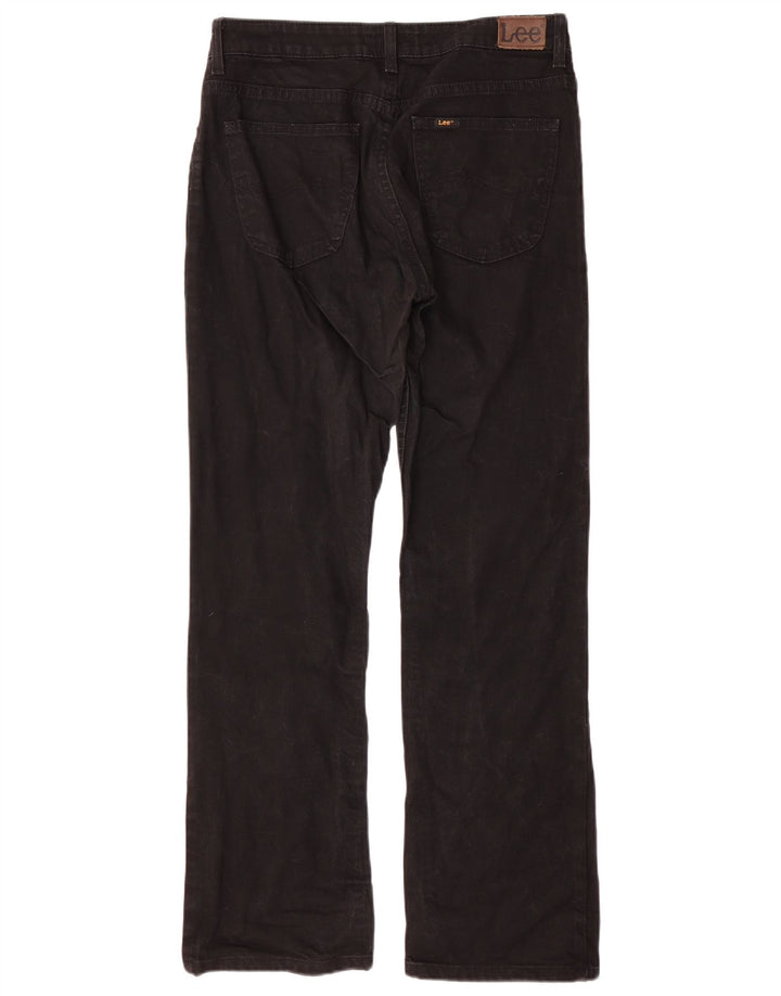 Blugi LEE Cameron cu talie înaltă pentru femei W33 L33 negri