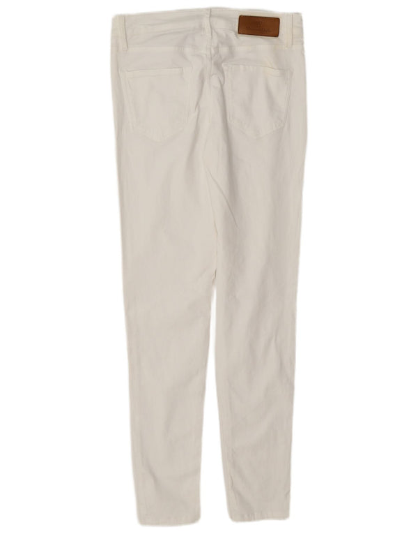 Massimo Dutti Pantaloni Skinny Casual Femei EU 40 Medium W30 L29 Alb