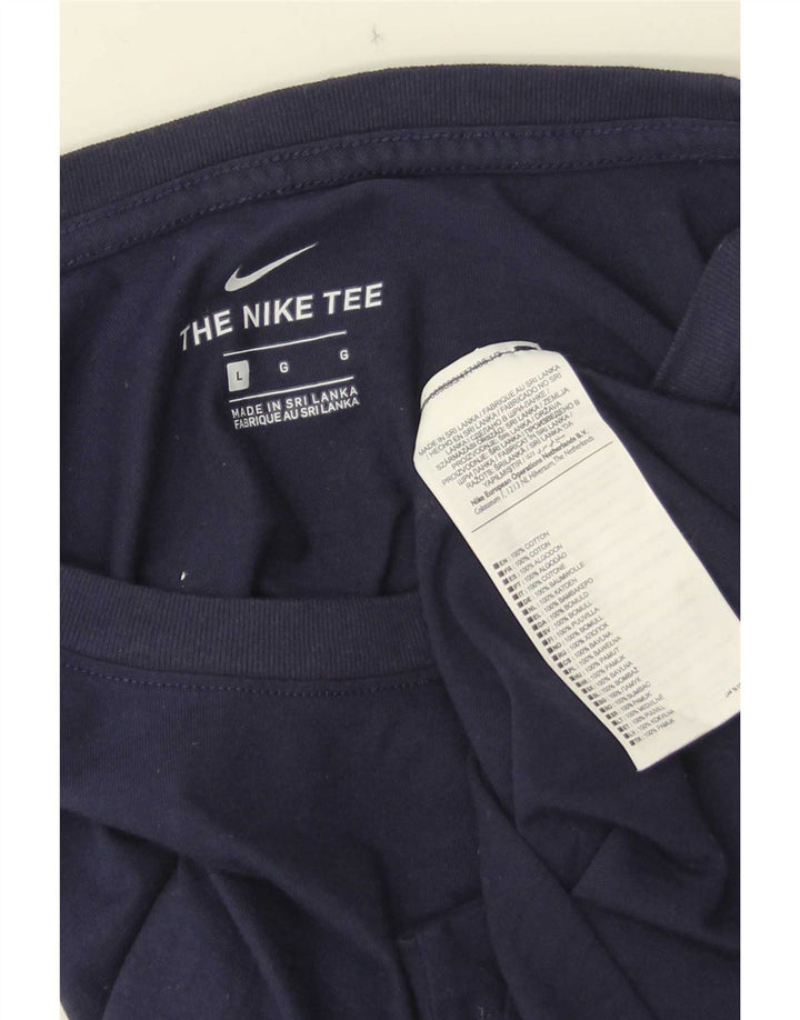 Tricou pentru bărbați Nike Top mare din bumbac bleumarin