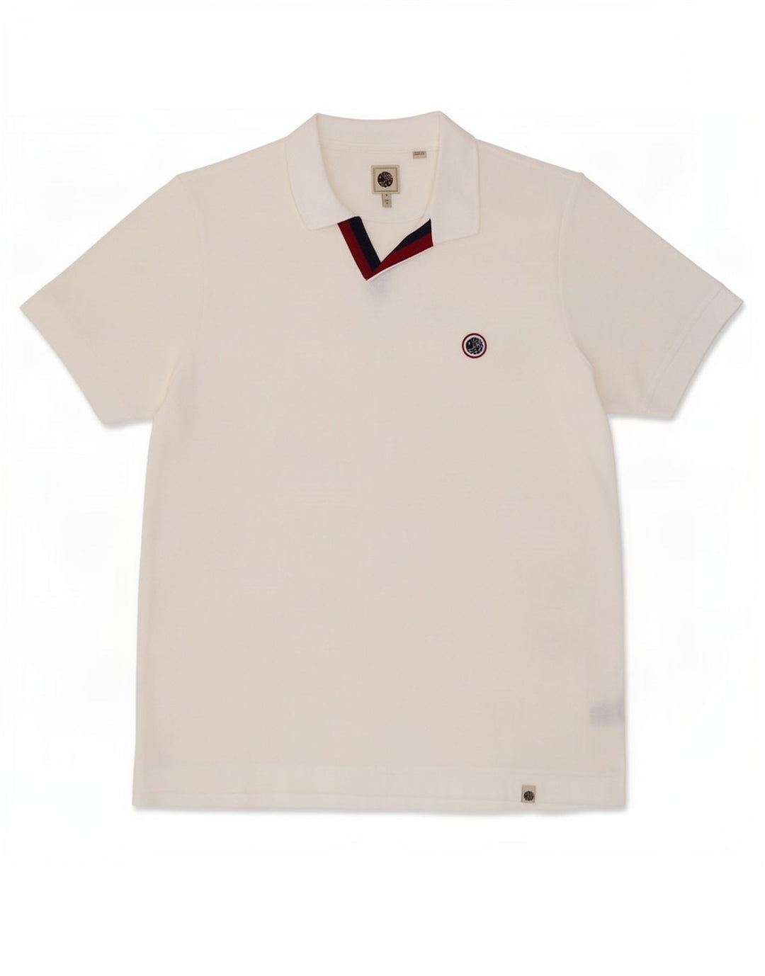 Tricou polo Pretty Green pentru bărbați XL Bumbac alb