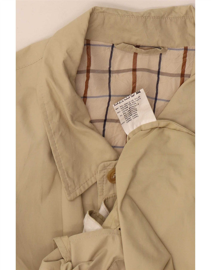 Trenci pentru bărbați Aquascutum IT 50 mare, bej, poliamidă
