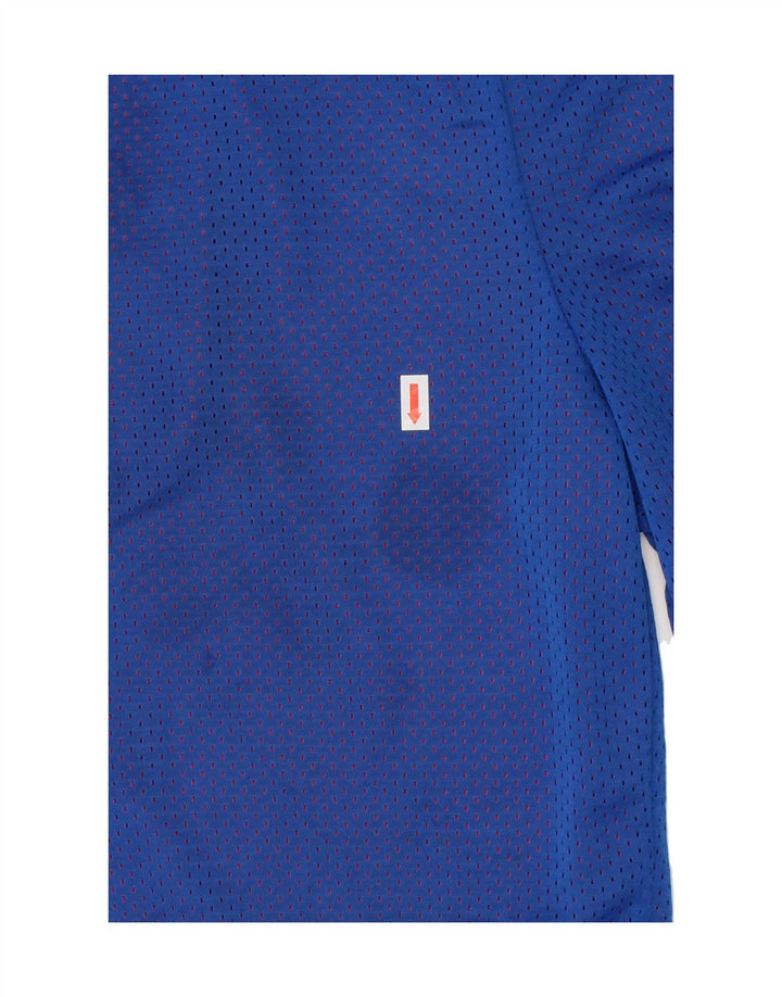 STARTER Boys Sport Shorts 10-11 Years Large Blue Polyester Vintage Starter and Second-Hand Starter from Messina Hembry 