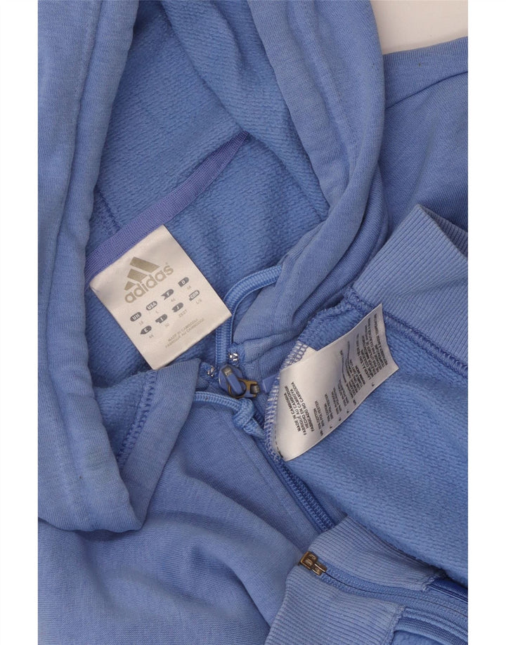 Pulover ADIDAS pentru femei, UK 18 XL, bumbac albastru