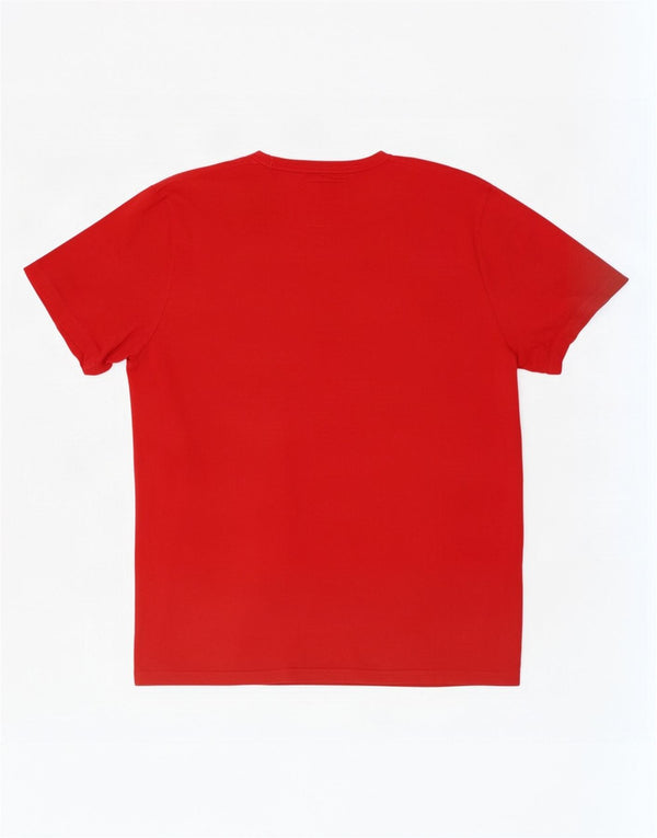 Tricou grafic pentru bărbați Hollister Top XL Bumbac roșu