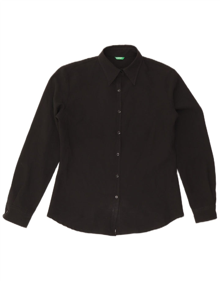 Cămașă Benetton pentru femei UK 14 Medium Black