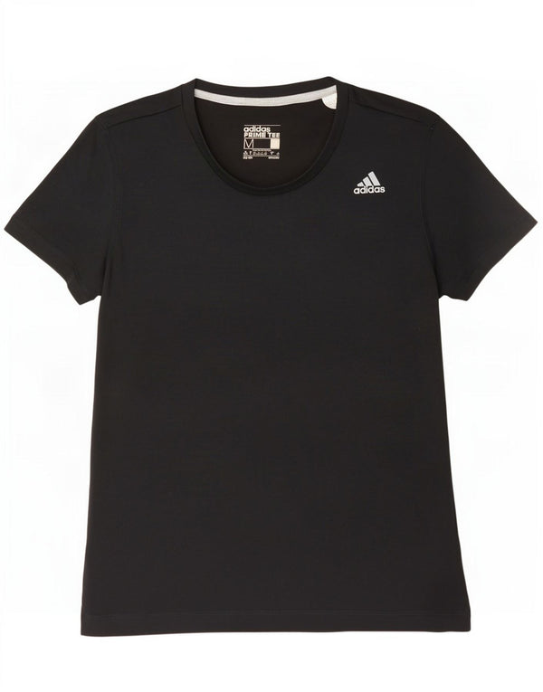 Tricou Adidas Femei Top UK 12/14 Medium Negru Poliester
