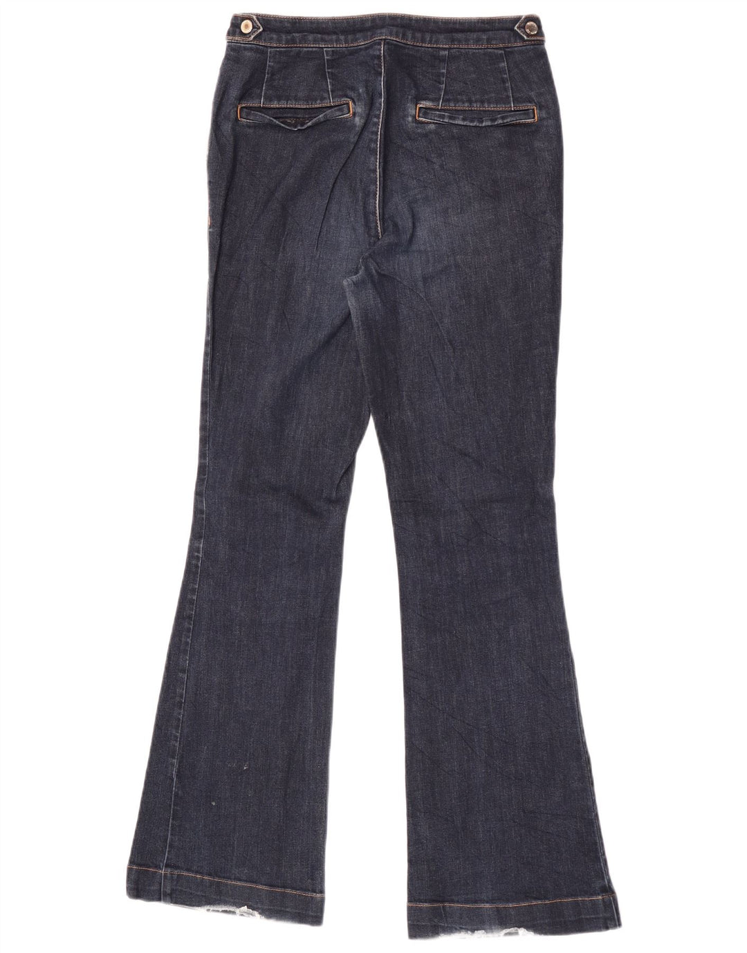 Blugi evazați pentru femei Massimo Dutti EU 36 XS W26 L30 Bleumarin