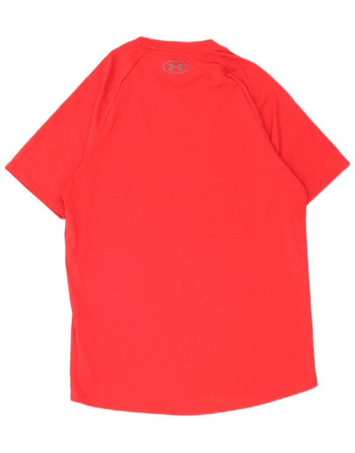 Tricou Under Armour pentru bărbați Top mic poliester roșu