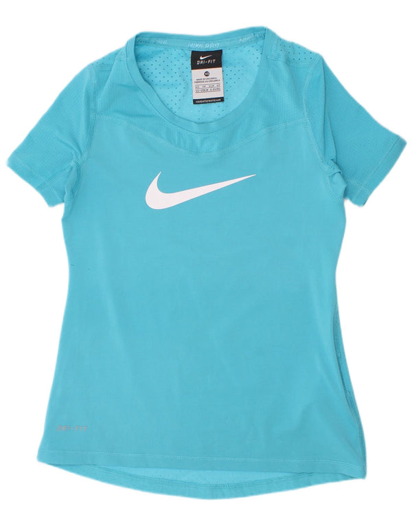 Tricou grafic Nike Fete Top 6-7 Ani XS Albastru Poliester
