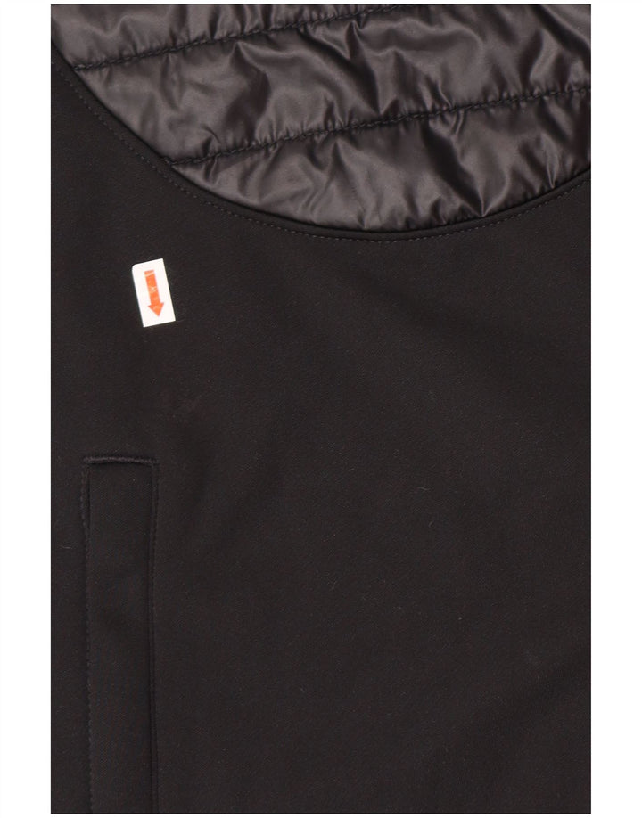 Trening pentru băieți Therma-Fit Pullover Top 10-11 ani mediu negru