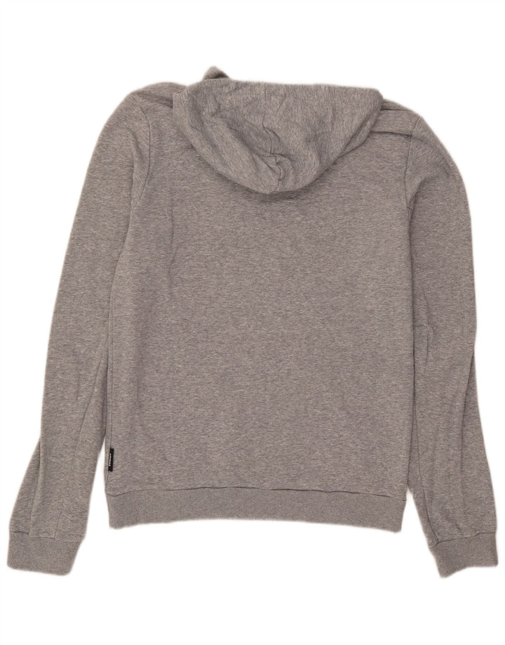 Pulover Adidas pentru bărbați, bumbac, gri mediu
