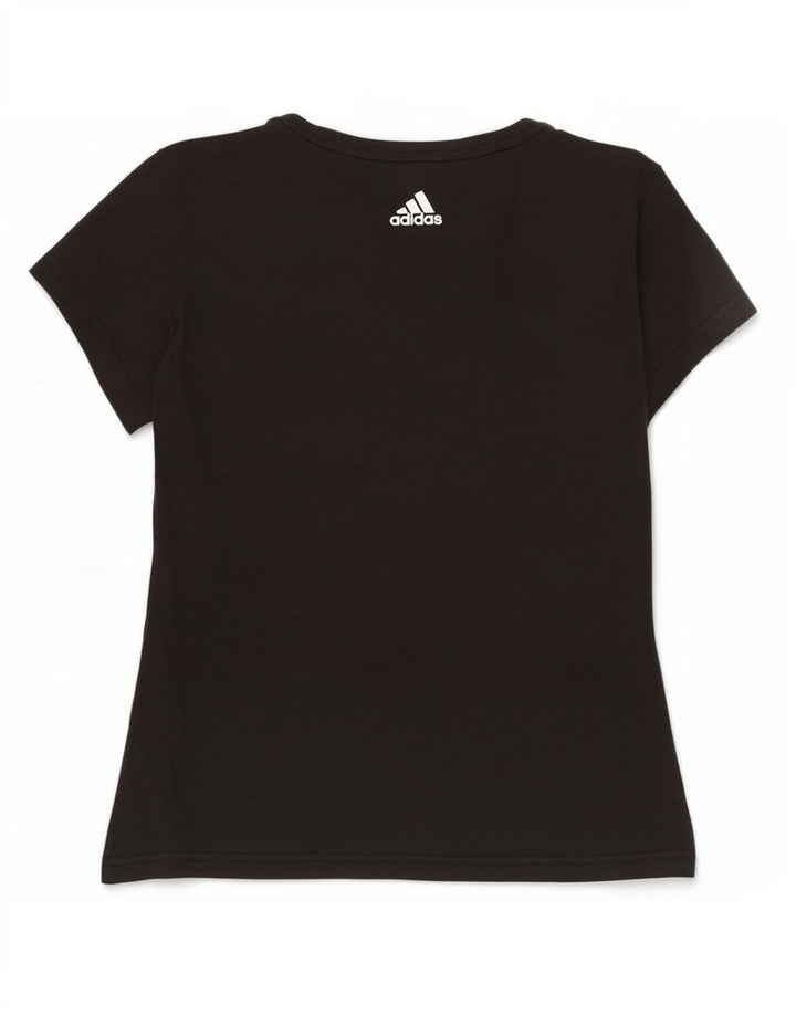 Tricou grafic Adidas pentru femei Top UK 12 Medium Negru