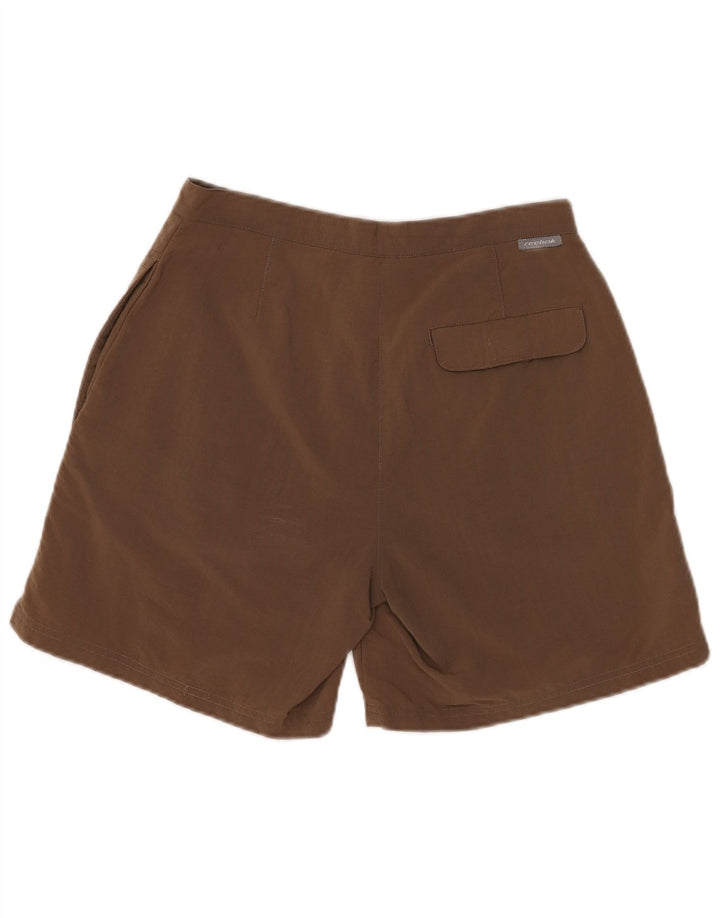 Pantaloni scurti de drumeție pentru femei Reebok UK 12 Medium W28 Maro Poliamidă
