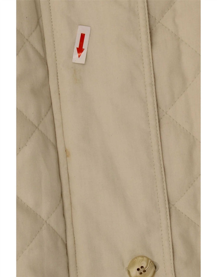 Jachetă matlasată Vintage pentru femei IT 54 2XL Bej