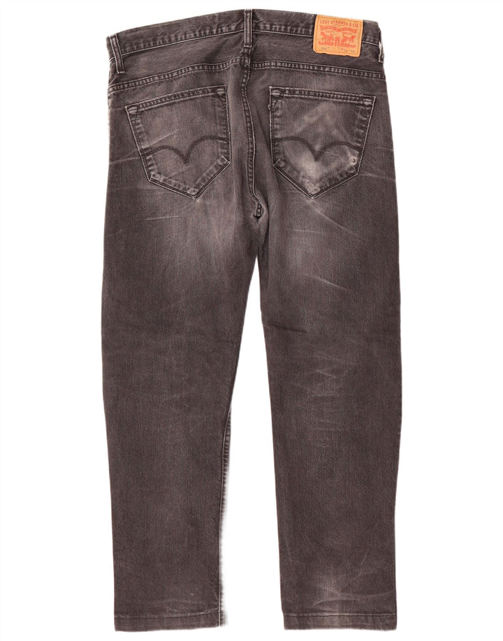 Blugi drepti pentru bărbați Levi's 504 W34 L29 bumbac gri