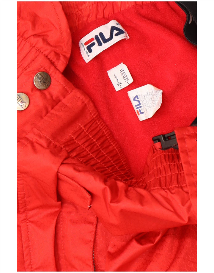 Set 2 piese pentru bărbați Fila Graphic Ski IT 48 Medium W30 L29 Roșu Colorblock