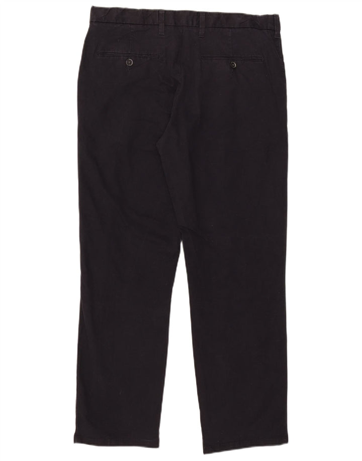 Pantaloni chino obișnuiți pentru bărbați Marks & Spencer L34 L29 bumbac negru