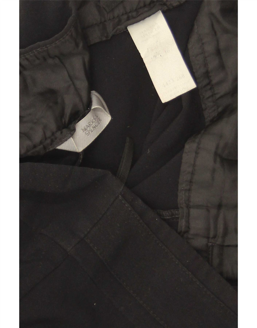 Pantaloni de costum pentru femei Marks & Spencer Bootcut UK 16 Large W34 L32 Negru
