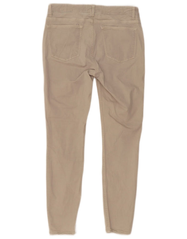 Pantaloni de damă Zara skinny casual EU 42 Large W32 L26 Bej