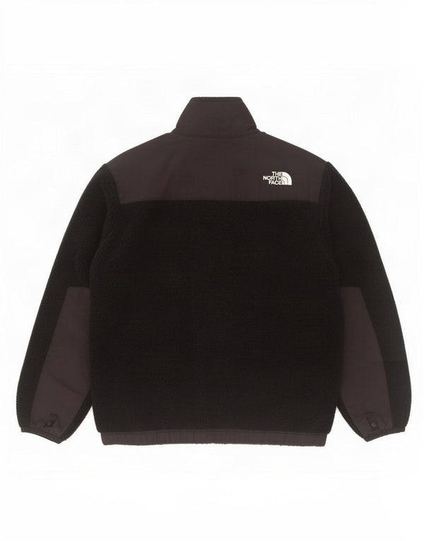 Jachetă Polartec Fleece The North Face pentru băieți 9-10 ani mediu negru