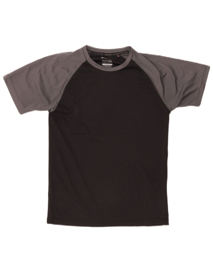 MOUNTAIN WAREHOUSE Tricou IsoCool pentru bărbați Top mic negru Colorblock