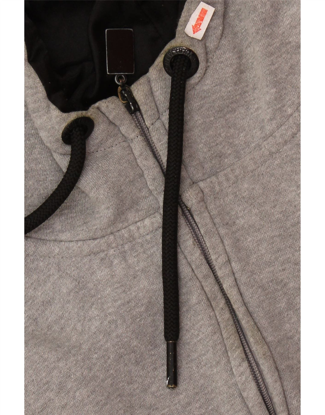 MAJESTIC Pulover cu capota cu fermoar pentru femei New York Yankees UK 14 Gri mediu