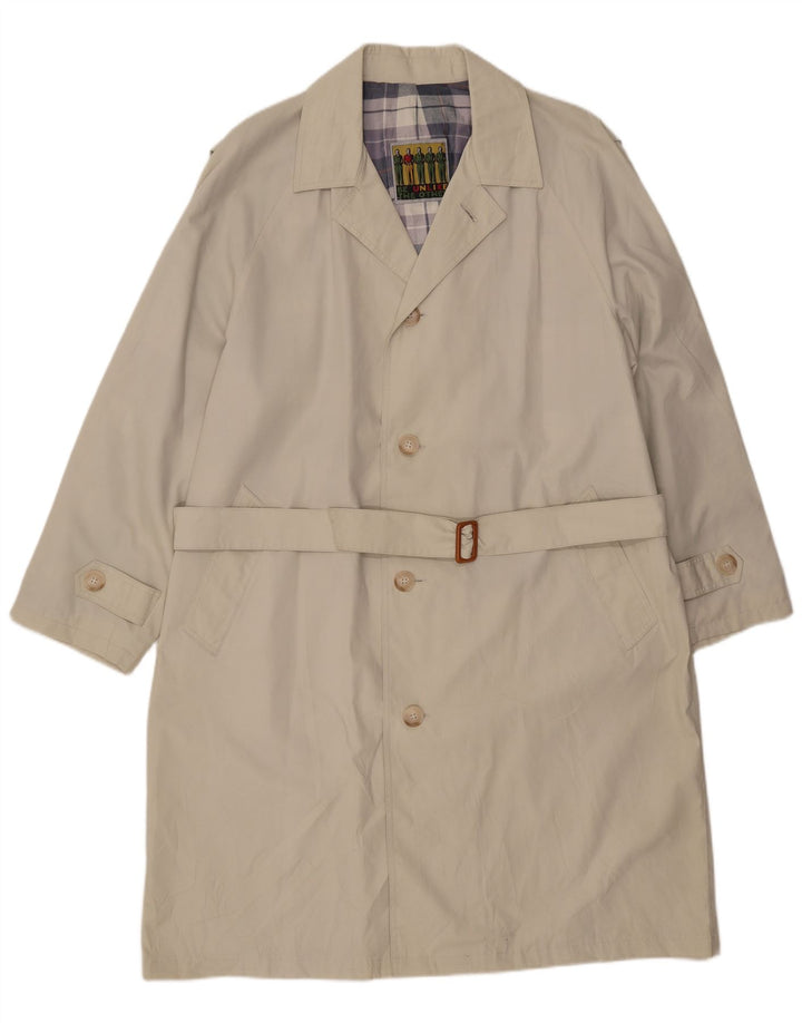 Pardesiu vintage pentru bărbați UK 40 mare bej
