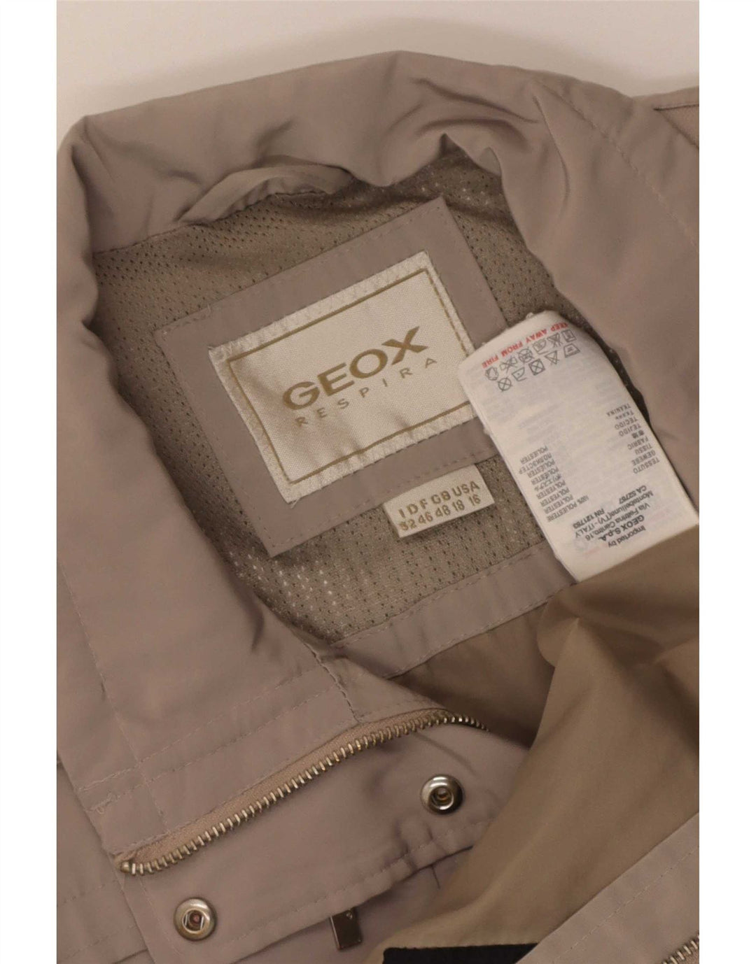 Pardesiu Geox Respira pentru femei IT 48 XL poliester bej