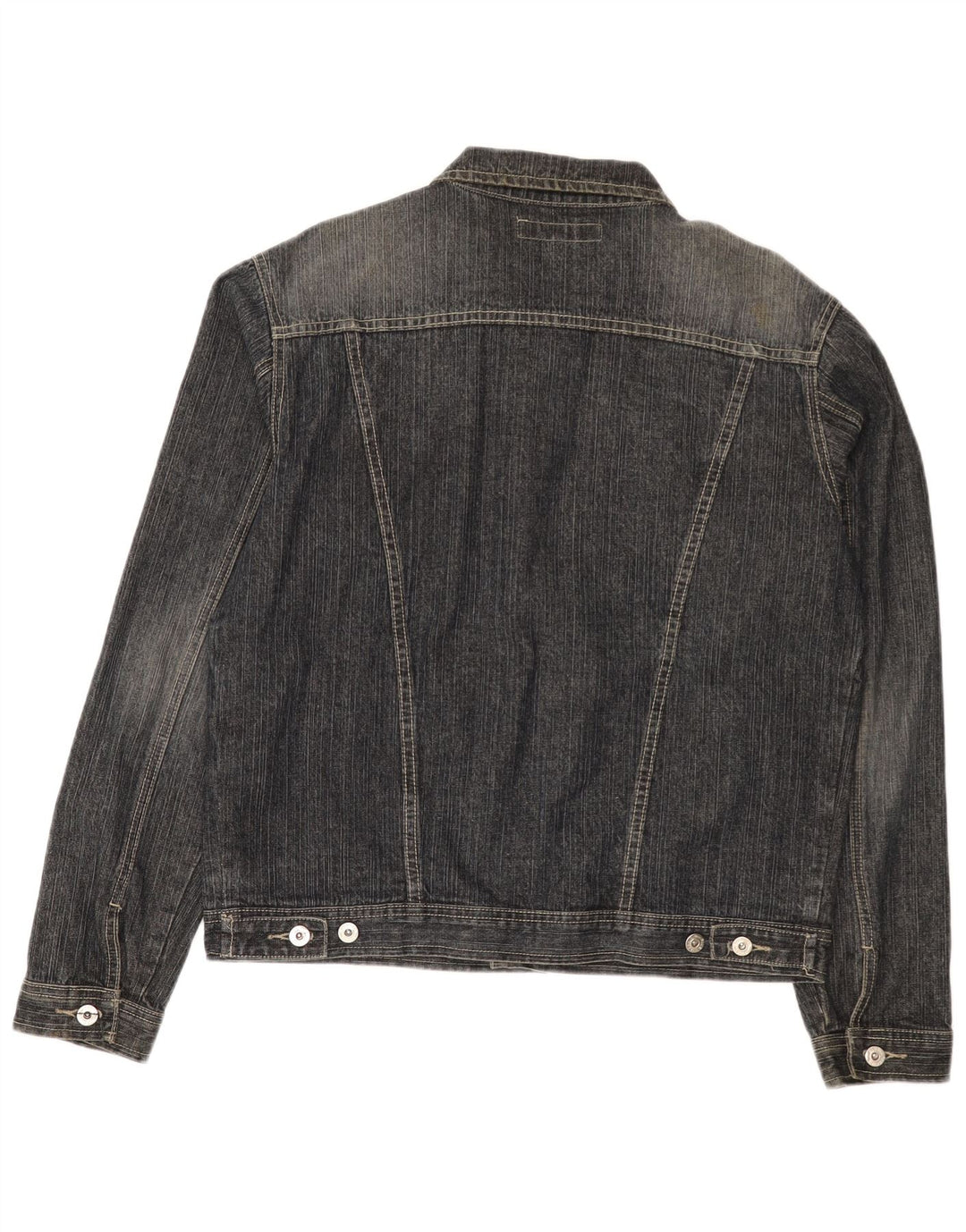 Jachetă de blugi vintage pentru bărbați UK 40, mare, albastru, bumbac