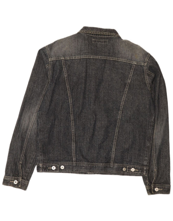 Jachetă de blugi vintage pentru bărbați UK 40, mare, albastru, bumbac