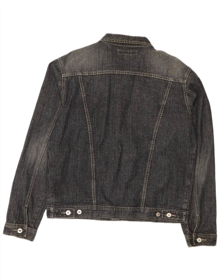 Jachetă de blugi vintage pentru bărbați UK 40, mare, albastru, bumbac