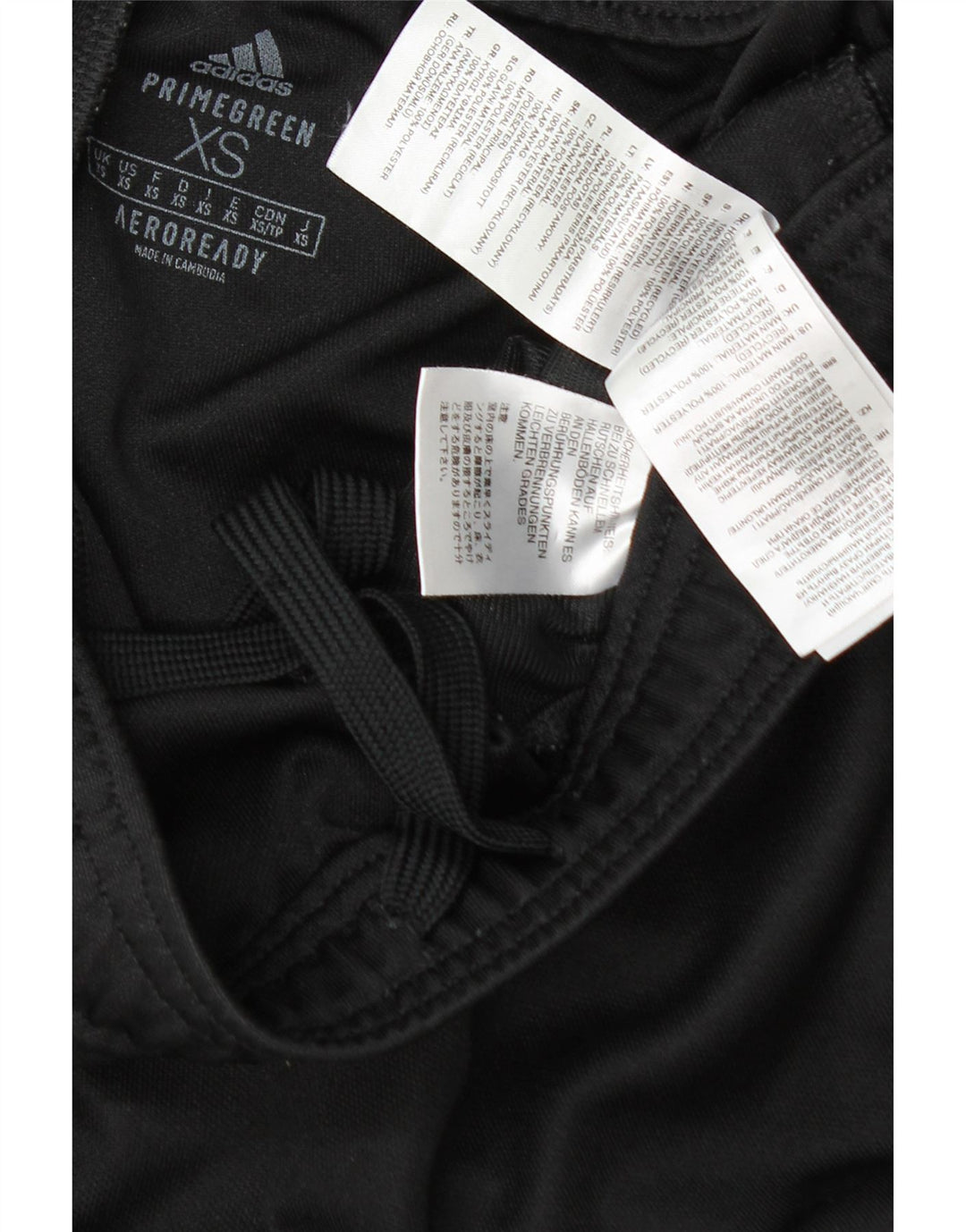 ADIDAS Mens Aeroready Tracksuit Trousers XS  Black Polyester Vintage Adidas and Second-Hand Adidas from Messina Hembry 
