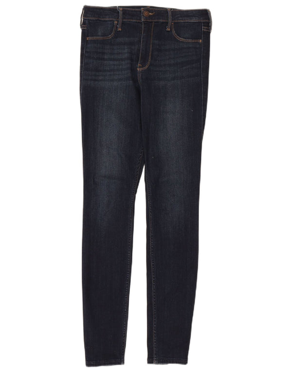 Blugi Hollister pentru femei cu talie înaltă Jegging US 7 Medium W28 L30 Bleumarin