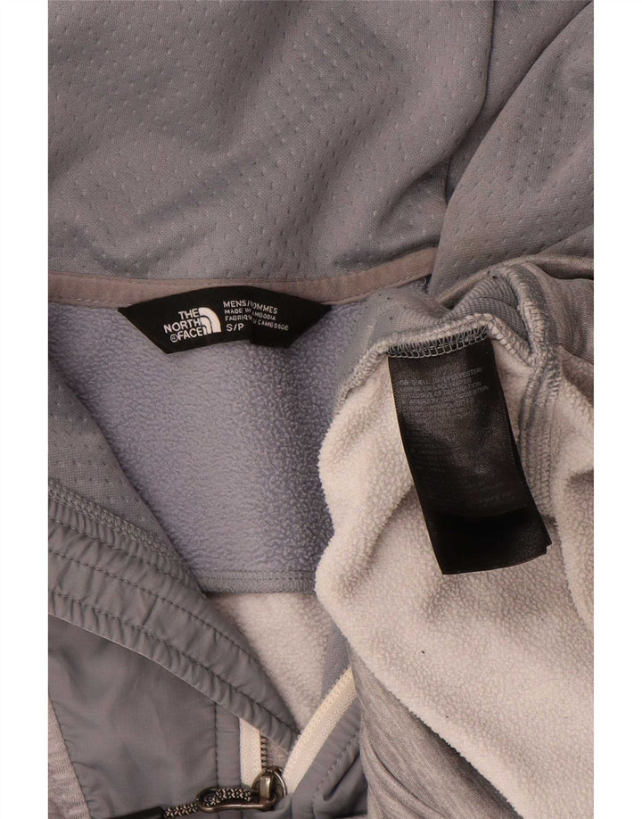 Pulover The North Face pentru bărbați, cu fermoar și gât, din poliester color bloc