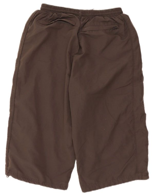 Pantaloni scurți sport Umbro pentru bărbați, cu grafică, poliester, gri