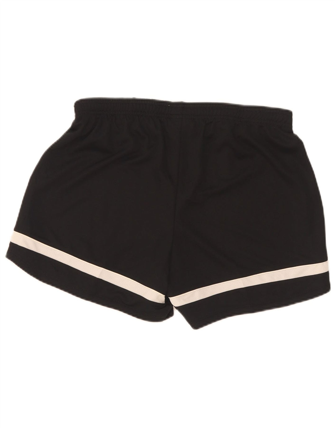 Pantaloni scurți sport Nike Dri Fit pentru femei UK 12 Medium Black Colorblock Poliester