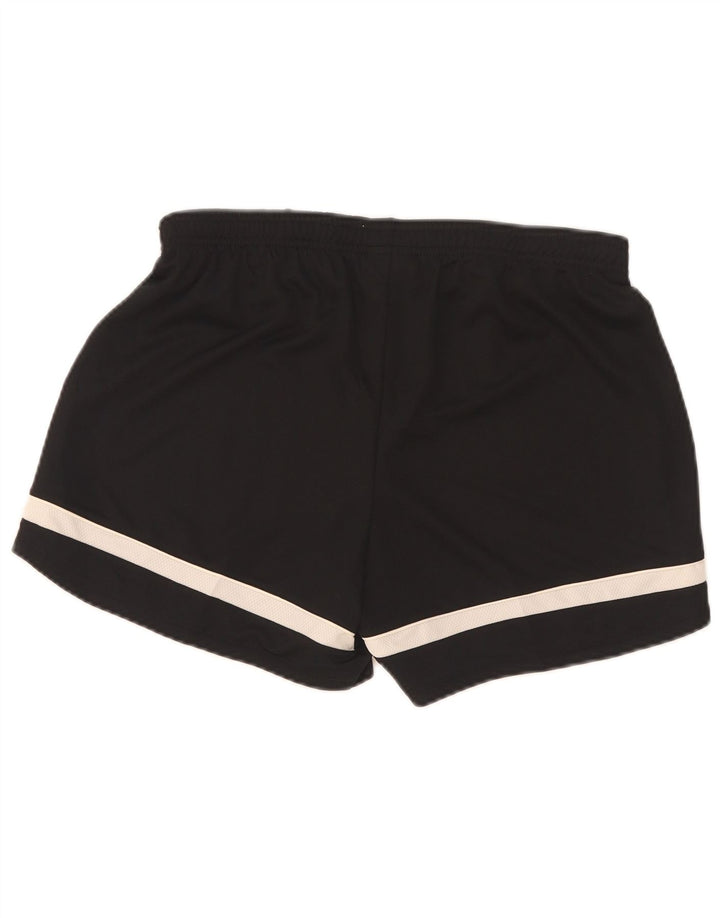 Pantaloni scurți sport Nike Dri Fit pentru femei UK 12 Medium Black Colorblock Poliester