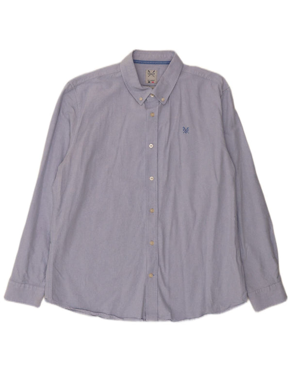 Crew Clothing Cămașă Slim Fit 2XL Bumbac Albastru
